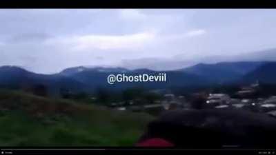 After inaction and 10 days without power, a military base is attacked in Aguililla. They rammed the gate and a gunfight ensued. All credit to Hearst and respective owners of media below.  