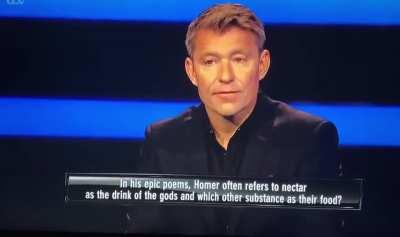 ...to show how clever you are on a quiz show