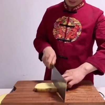 One giant waffle fry