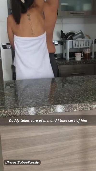 Always take care of daddy