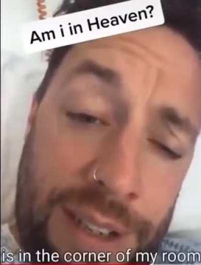 He can finally rest in peace..