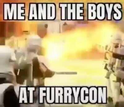 Burn the horny wolf things