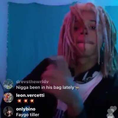 SOFAYGO X LAFLAME Collab 👀! (Idk if it’s faygo YEA Adlib but u can see why Travis signed him) 🌵😵