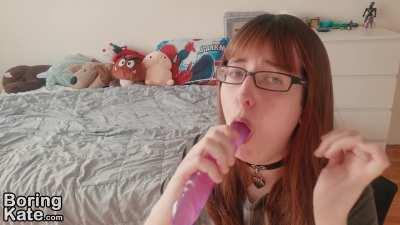 Wanna use my throat?