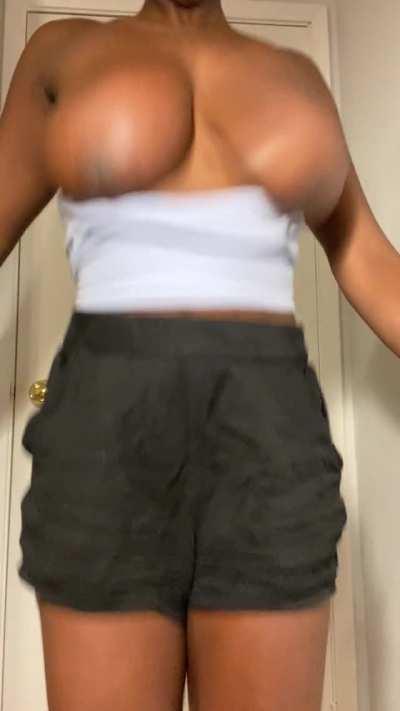 I love whipping out my big tits for you