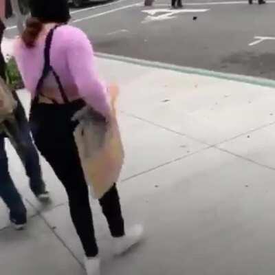 Peaceful protestor shot at and arrested [ACAB]