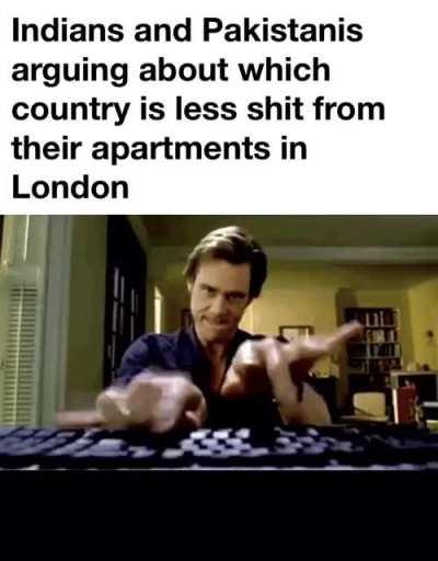 Indian and Pakistani Diaspora = ultimate cringe