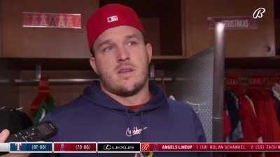 [Highlight] [Bally Sports West] An emotional Mike Trout talks about his season and getting ready for the spring⚾️