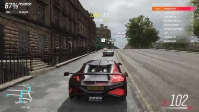 Battle for 1st through Edinburgh