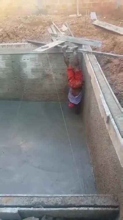 WCGW Finishing The Job Upside Down.