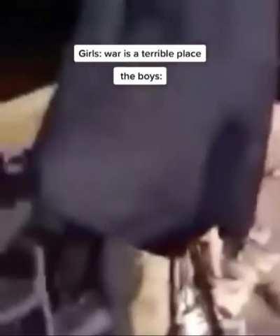 Just having some fun.