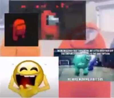 Among us be like 😳😳😳