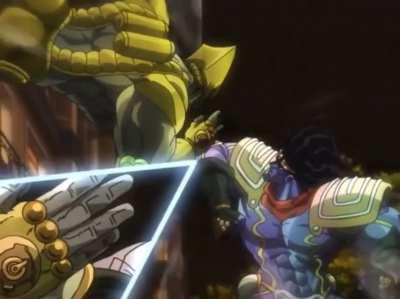 Dio roasted like a vampire in the sun