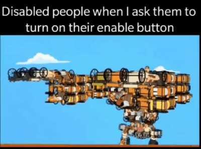 Help me find the enable button.