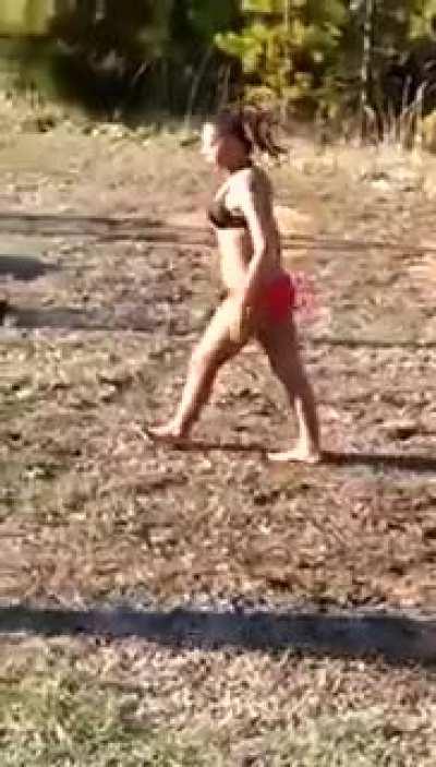 She bit off more than she could chew!