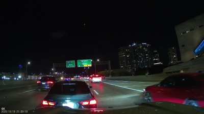 [oc] What do I do? Intentional hit and run! (Dallas drivers are the worst)