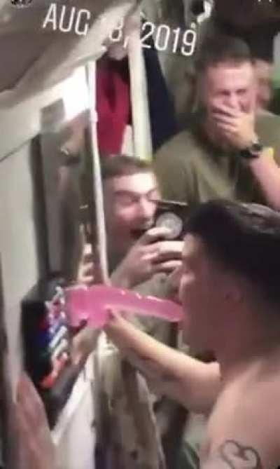 Give this man a medal!