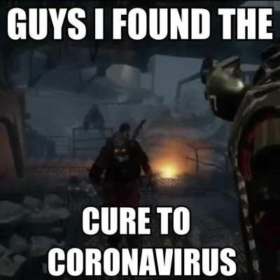 Coronavirus has officially been solved lads