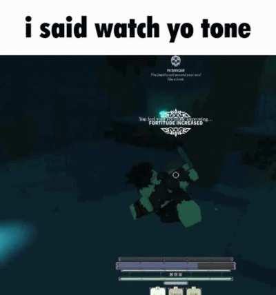 Watch yo tone