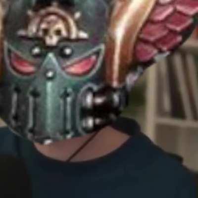 The Lion after waking up