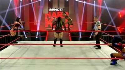 Meanwhile at Hard To Kill, Part 2: Havok & Neveah vs Two Tiny Jobbers! Should be easy, right?