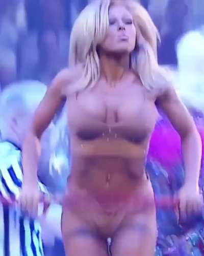 Terri in her nude colored gear