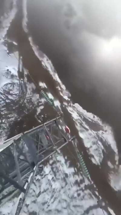 This is how electricians work in Dagestan