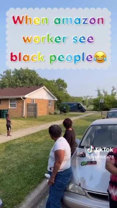 Amazon driver's life flashes before his eyes