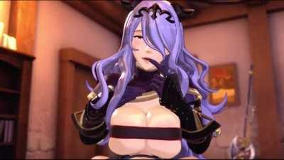 Camilla taking care of Corrin (Nodu)