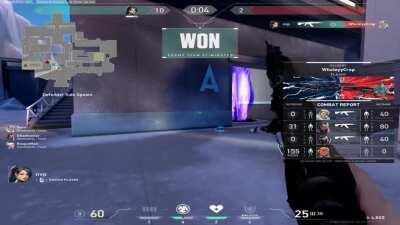 When he's a little too confident