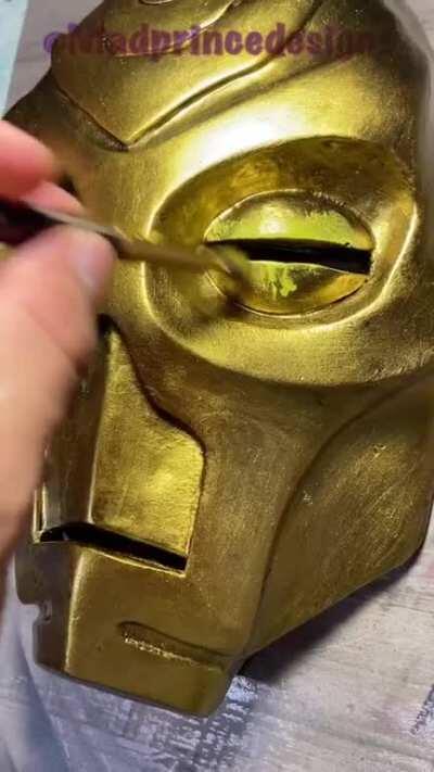 OC Painting a Rahgot dragon priest mask