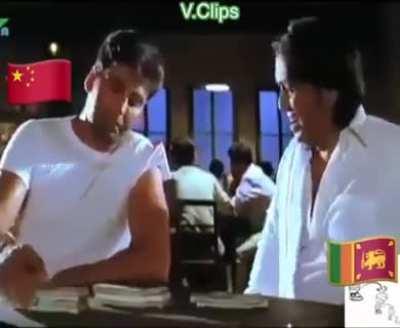 How China gives loans to Sri Lanka.