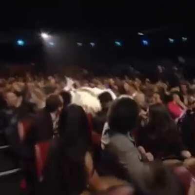 The real slim shady can't stand up