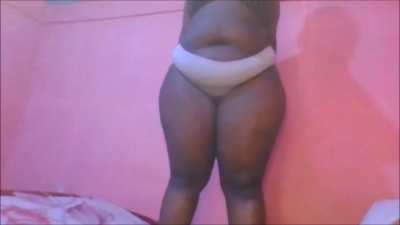 Huge strong thick ebony girl from South Africa.