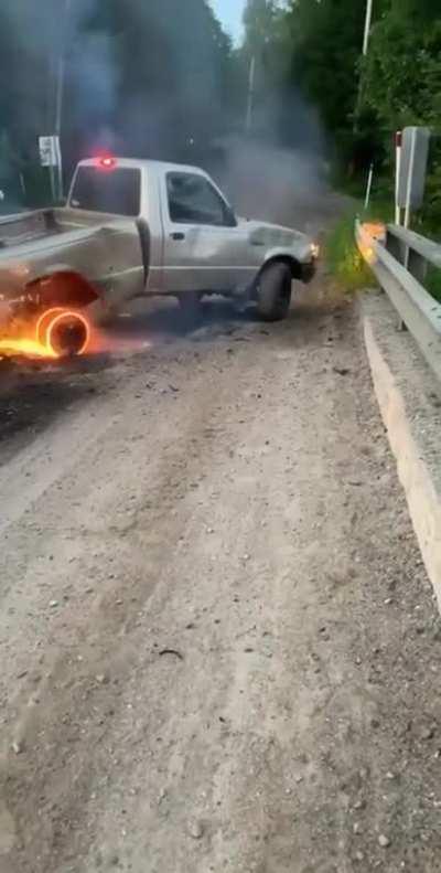 Now that's a hot wheel!