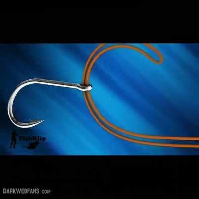 Step by step instructions to make a strong fishing hitch (palomar tie) 💥😄😂👌