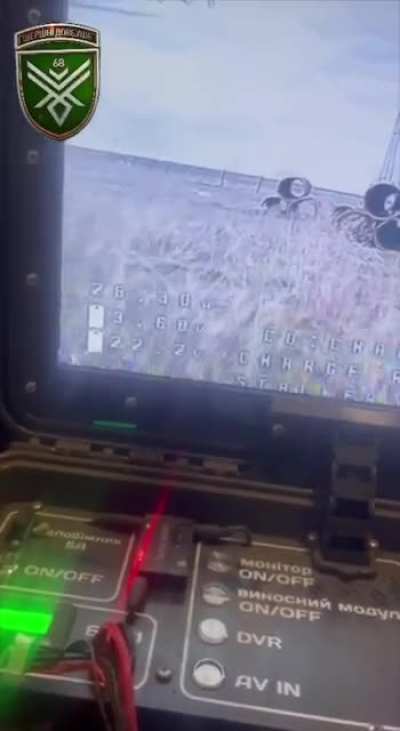 Ukrainian fiber optic drone hits a Russian soldier hiding in a pipe. March 2025, location unknown