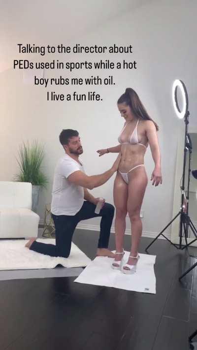 Prep guy has the best job