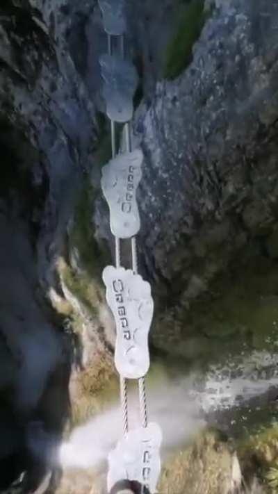 it should be easy if you place your foot here