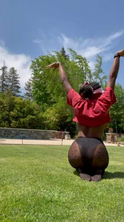 She has round & pretty cheeks