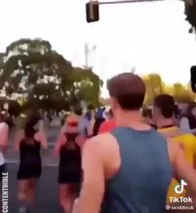 That's one strange turn in a trip!