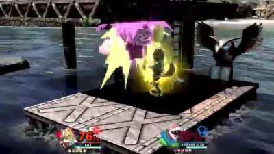 I was playing smash with my brother and then this happened 🤣