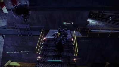 A friend tried to push me off the tower , needless to say he got what he deserved