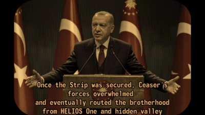 Fallout New Syria Assad's legion Ending evil karma