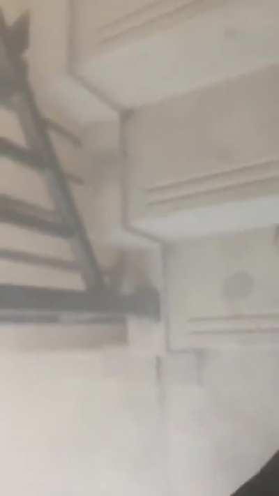 Elderly neighbour started a fire on the 16th floor of my building. I respect the culture and traditions, but I have my limits.