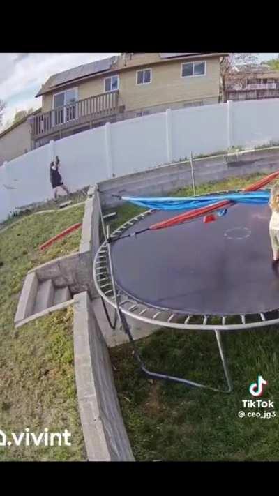 What could go wrong giving your toddler sibling an Orbi gun?