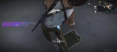 Dipshit pussy hiding behind streamer mode abusing glitch in DMZ