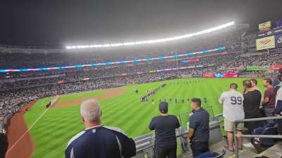Yankees fans booing the Canadian national anthem in Game 3 vs. the Toronto Blue Jays