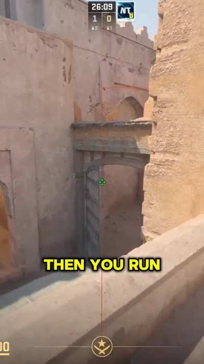 VINI Insane CT Spawn Molotov on Dust 2