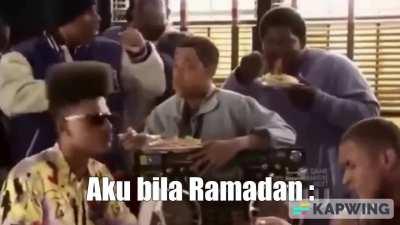 Me when Ramadhan coming :